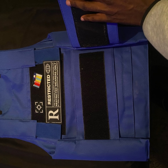 Hudson Icons Fasion Vest - Royal Blue NOT BULLET PROOF‼️ - Picture 4 of 8